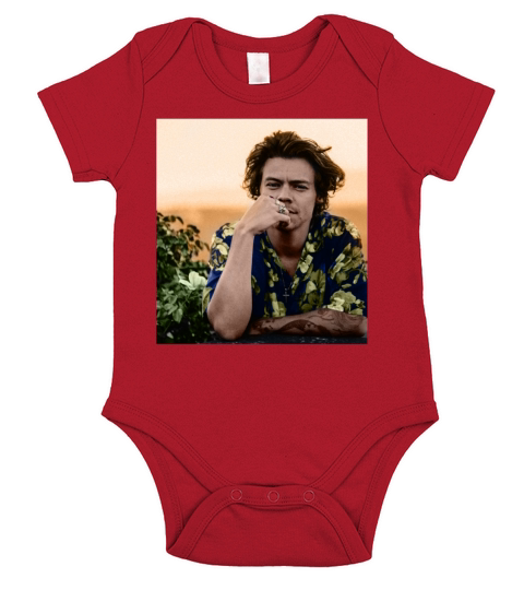 Harry styles Short Sleeve Baby One-Piece
