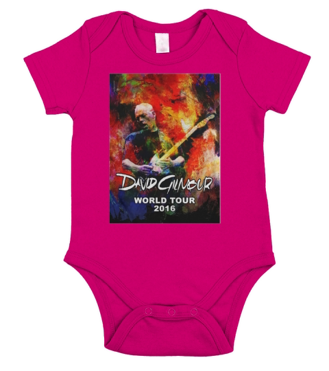 Hemd David Gilmour WELTREISE 2016 GAL07 Short Sleeve Baby One-Piece