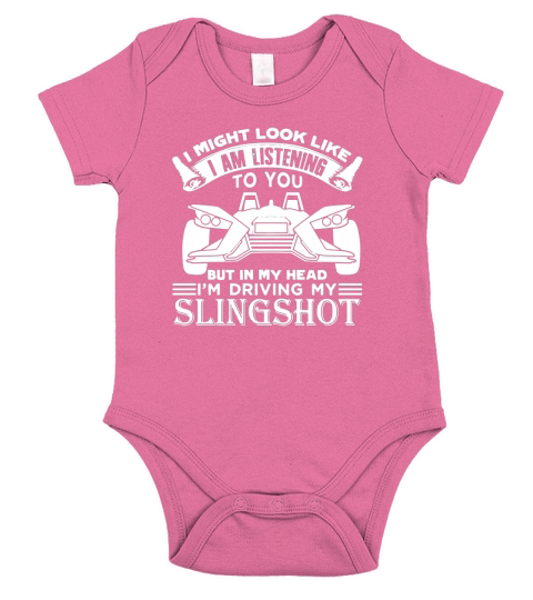 In my head Im driving my Slingshot Short Sleeve Baby One-Piece