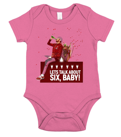Jurgen Klopp Lets talk about six baby Short Sleeve Baby One-Piece
