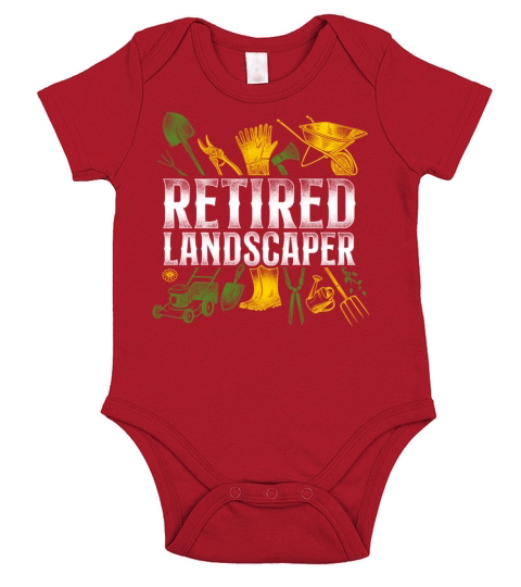 Landscaper Landscaping Landscape Short Sleeve Baby One-Piece