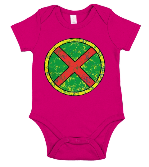Martian Manhunter  Logo Short Sleeve Baby One-Piece