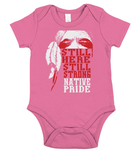 Native American Short Sleeve Baby One-Piece