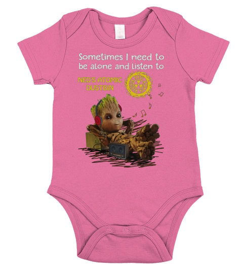 Need to be alone and listen to Ned s Atomic Dustbin Short Sleeve Baby One-Piece