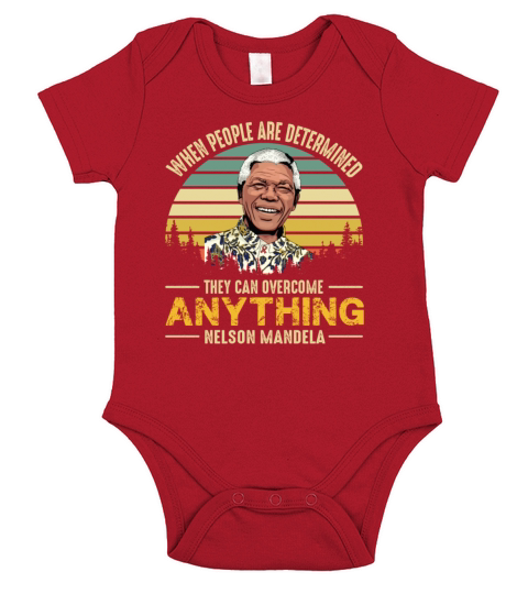 Nelson Mandela Quote Freedom Africa Short Sleeve Baby One-Piece