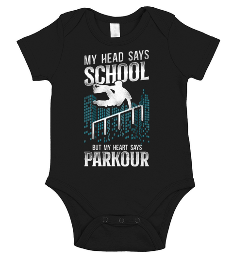 Parkour Free Running Traceur Short Sleeve Baby One-Piece