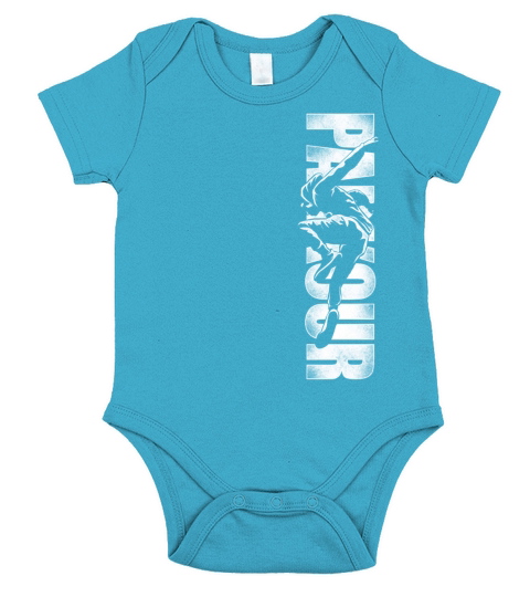 Parkour Free Running Traceur Short Sleeve Baby One-Piece