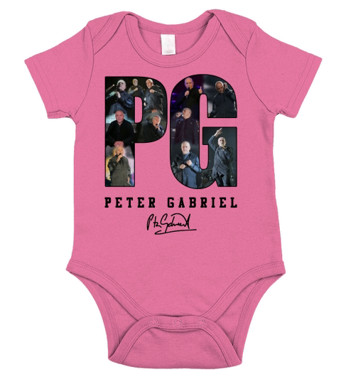 PETER GABRIEL Short Sleeve Baby One-Piece