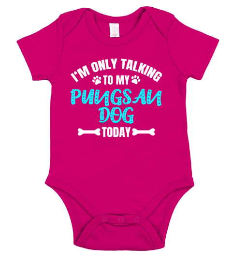 Pungsan Dog Owner Short Sleeve Baby One-Piece