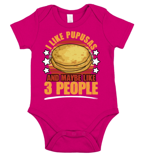 Retro Vintage Pupusas Salvadorenas El Salvador Short Sleeve Baby One-Piece