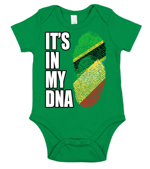 Tanzanian And Congolese Republic Vintage Heritage Short Sleeve Baby One-Piece