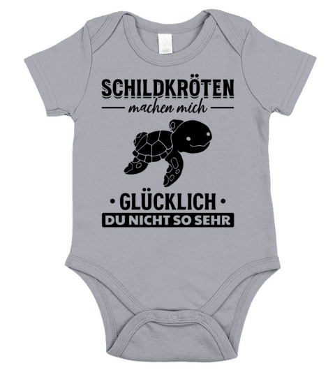 Turtles Make Me Happy You Not So Much Cute Sea Short Sleeve Baby One-Piece