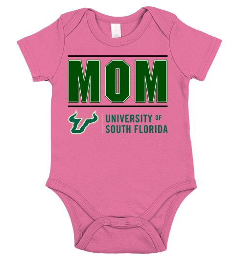 University Of South Florida Tampa Proud Mom Parents Day 2020 Short Sleeve Baby One-Piece