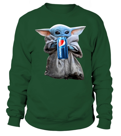 Baby Yoda Drink Pepsi sweater Sweatshirt Unisex
