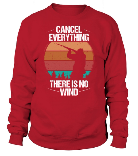 Funny Hunter Vintage There is no Wind Wild Boar Sweatshirt Unisex
