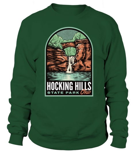 Hocking Hills State Park Ohio Vintage Sweatshirt Unisex