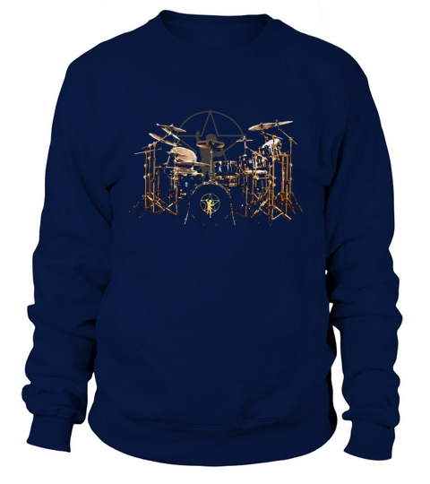 Neil Peart playing the drums Sweatshirt Unisex
