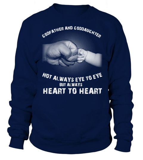 Padrino y ahijada siempre de corazón a corazón. Sweatshirt Unisex