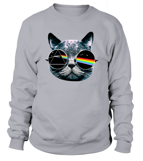 Pink Floyd Dark Side Of The Cat Mens T-Shirt Sweatshirt Unisex
