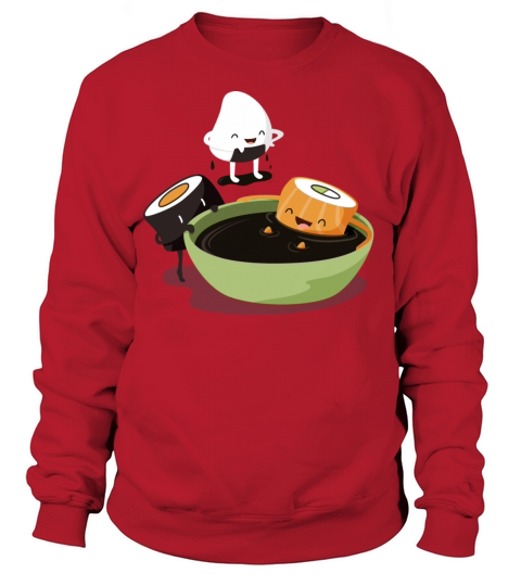 Sushi Soy Bath Sweatshirt Unisex