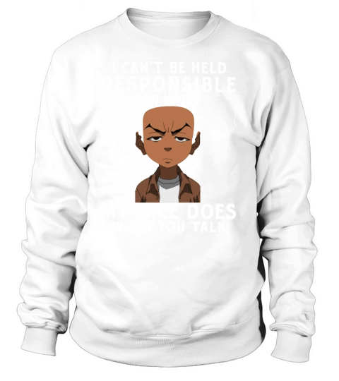 The Boondocks Shirts  My Face Sweatshirt Unisex