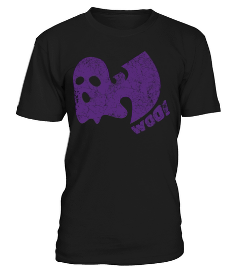 halloween ghost woo wutang dark purple T-Shirt Unisex