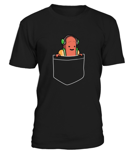 Pocket Hot Dog T-Shirt - Dancing HotDog Filter Meme T-Shirt Unisex