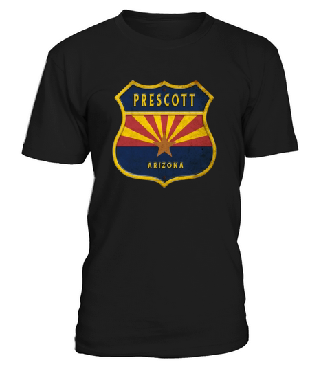 Prescott Arizona flag crest design T-Shirt Unisex