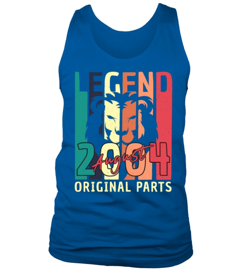 2004 In August Finally 18th Tank Top Unisex