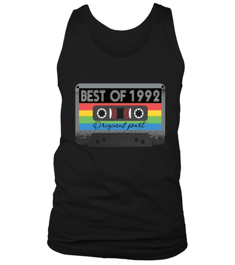 Best Of 1992 Vintage Cassette Retro Birthday Tank Top Unisex