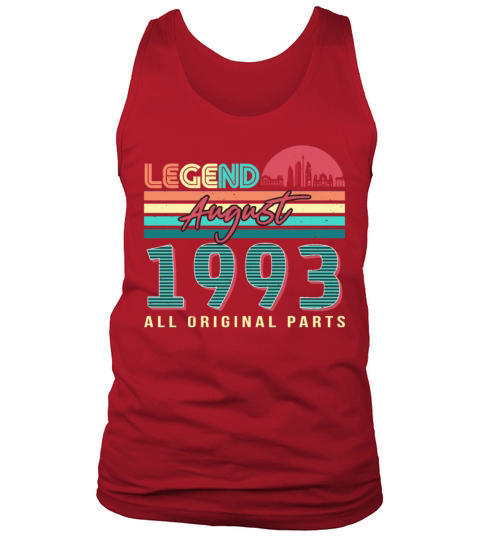 Born August 1993 Tank Top Unisex