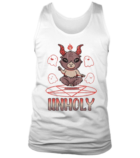 Cute Baphomet Devil Tarot Occult Unholy Gothic Tank Top Unisex