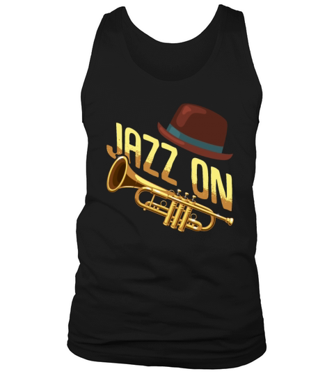 Jazz On Trumpet Marching Band Trumpet Player Tank Top Unisex