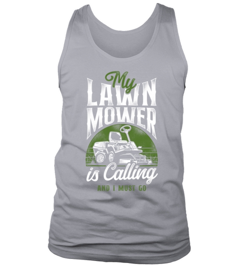 Lawn Mower Mowing Dad Father Tank Top Unisex