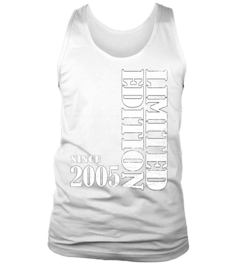 Limited Edition since 2005 vintage 17th Bithday Tank Top Unisex