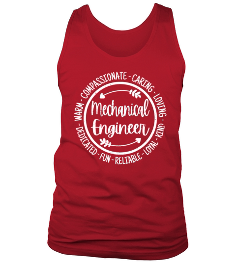 Mechanical Engineer Power Engineering Vintage Gift Tank Top Unisex