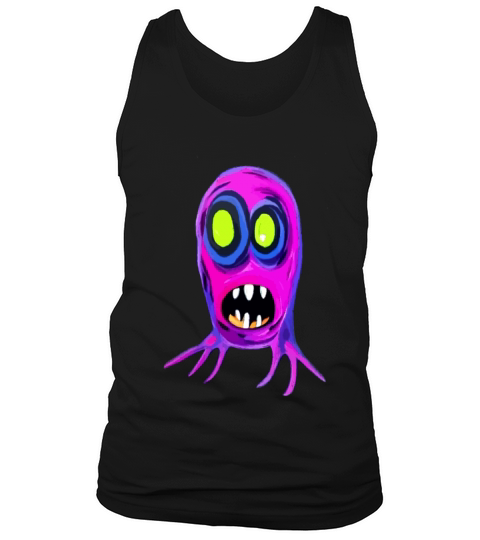 Monster purple Tank Top Unisex