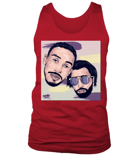 Pnl - All-Over Print Hoodie Tank Top Unisex