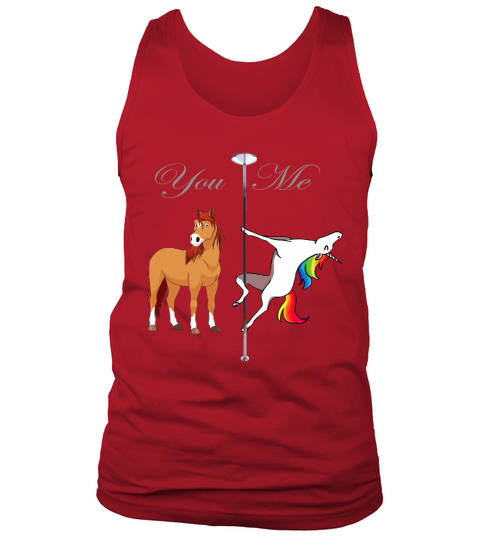 pole dancing unicorn Tank Top Unisex