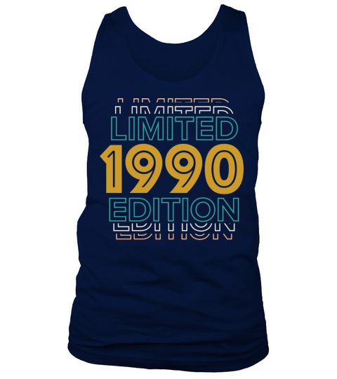 Retro Vintage Limited Edition 1990 Tank Top Unisex