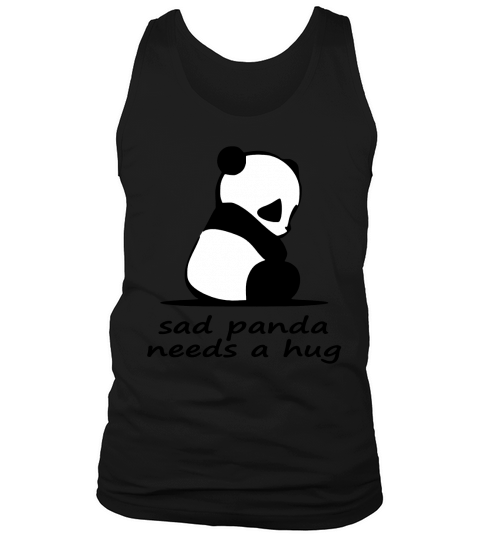sad panda needs a hug Tank Top Unisex