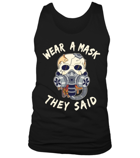 Skull Horror Gasmask gas mask gift Tank Top Unisex