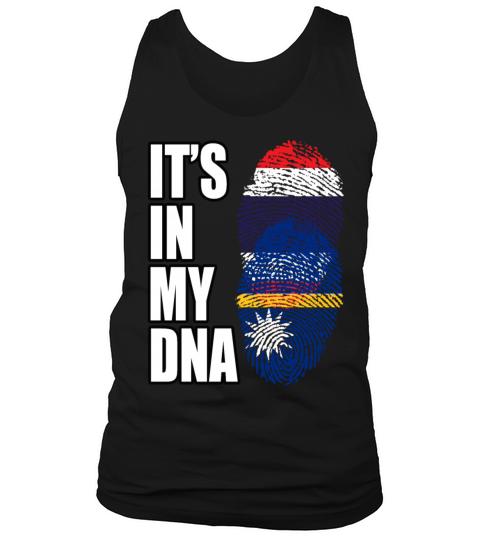 Thai And Nauruan Vintage Heritage DNA Flag Tank Top Unisex