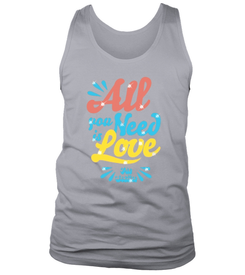 The Beatles All You Need is Love Tank Top Unisex