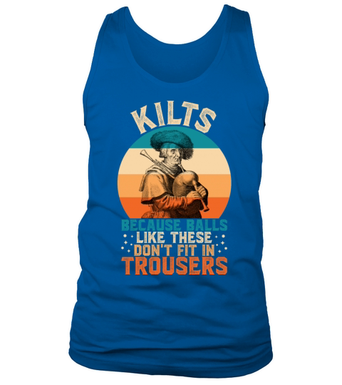 Traditional Kilt Wearing Quote For A Kilt Guy Tank Top Unisex