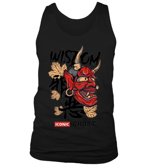 WISDOM GHOST BY ICONIC Tank Top Unisex