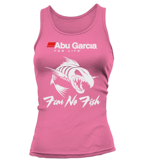 Abu Garcia for life Fear No Fish Tank top Woman