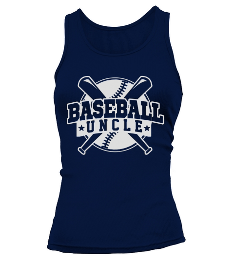 Baseball Uncle Art Men Women T-Shirt Tank top Woman