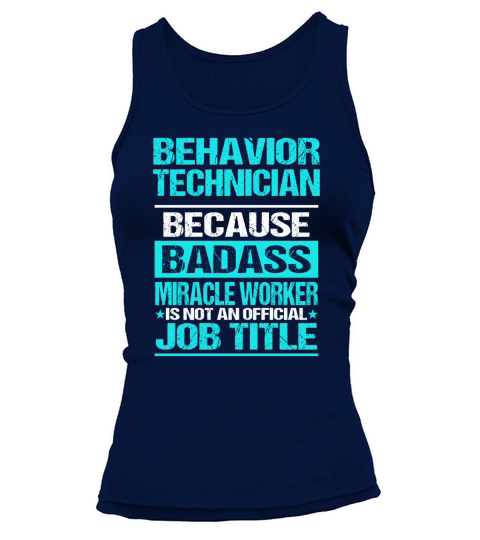BEHAVIOR TECHNICIAN Tank top Woman