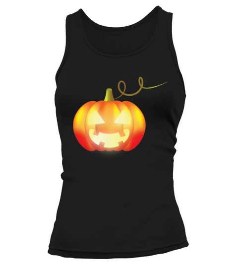 Halloween pumpkin Tank top Woman